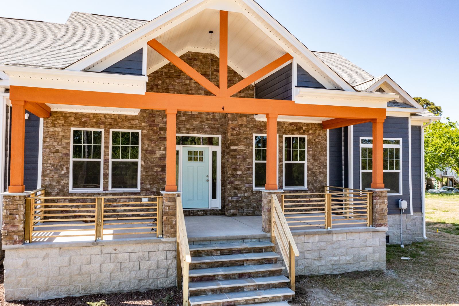 Front of a one-story Clarinbridge home